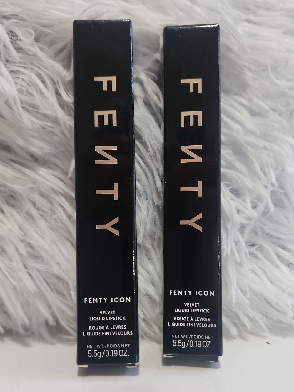 2 NEW SEALED Fenty Icon Velvet Liquid Lipstick - RIRI & NOODZ & DUDEZ